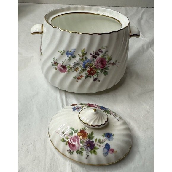 Minton Marlow China Bowl Lid S 309 Wreath Backstamp Replacement Mothers Day Gift - Picture 2 of 9